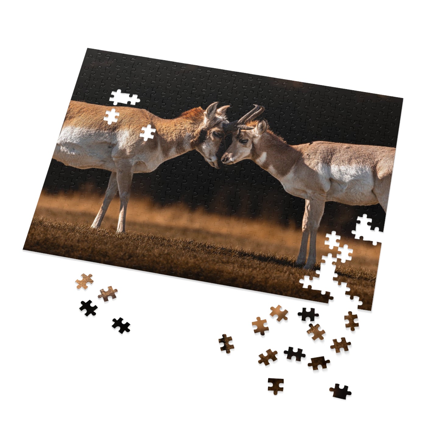 "LOVE OF A PRONGHORN" PRONGHORN - PUZZLE