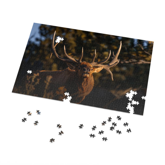 "DROPTINE" BULL ELK - PUZZLE