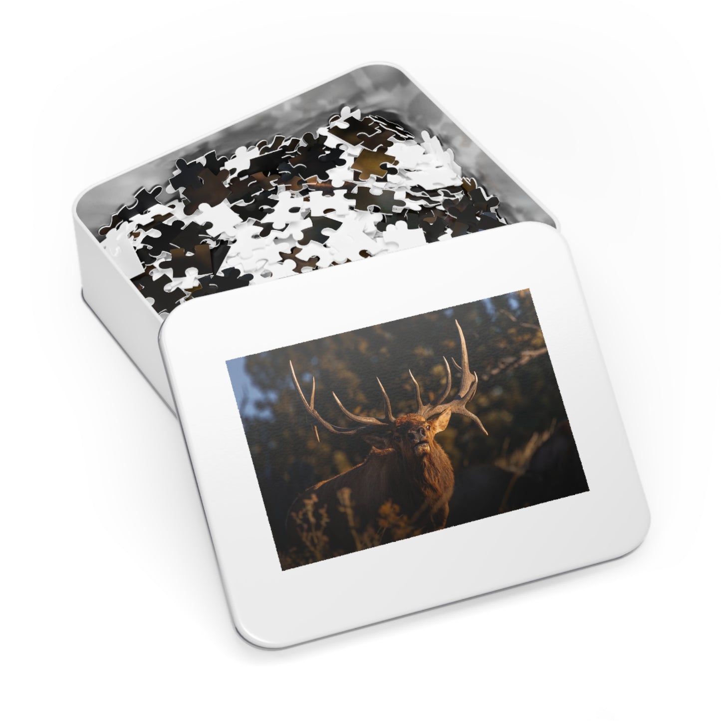 "DROPTINE" BULL ELK - PUZZLE