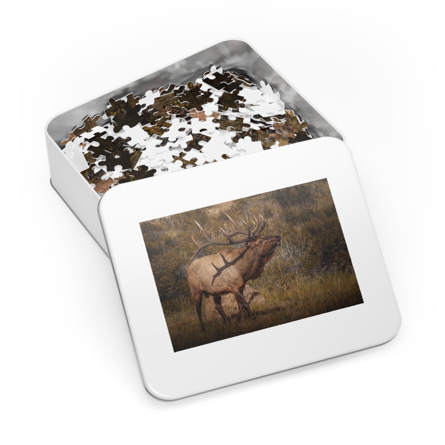 "TATTED" BULL ELK - PUZZLE