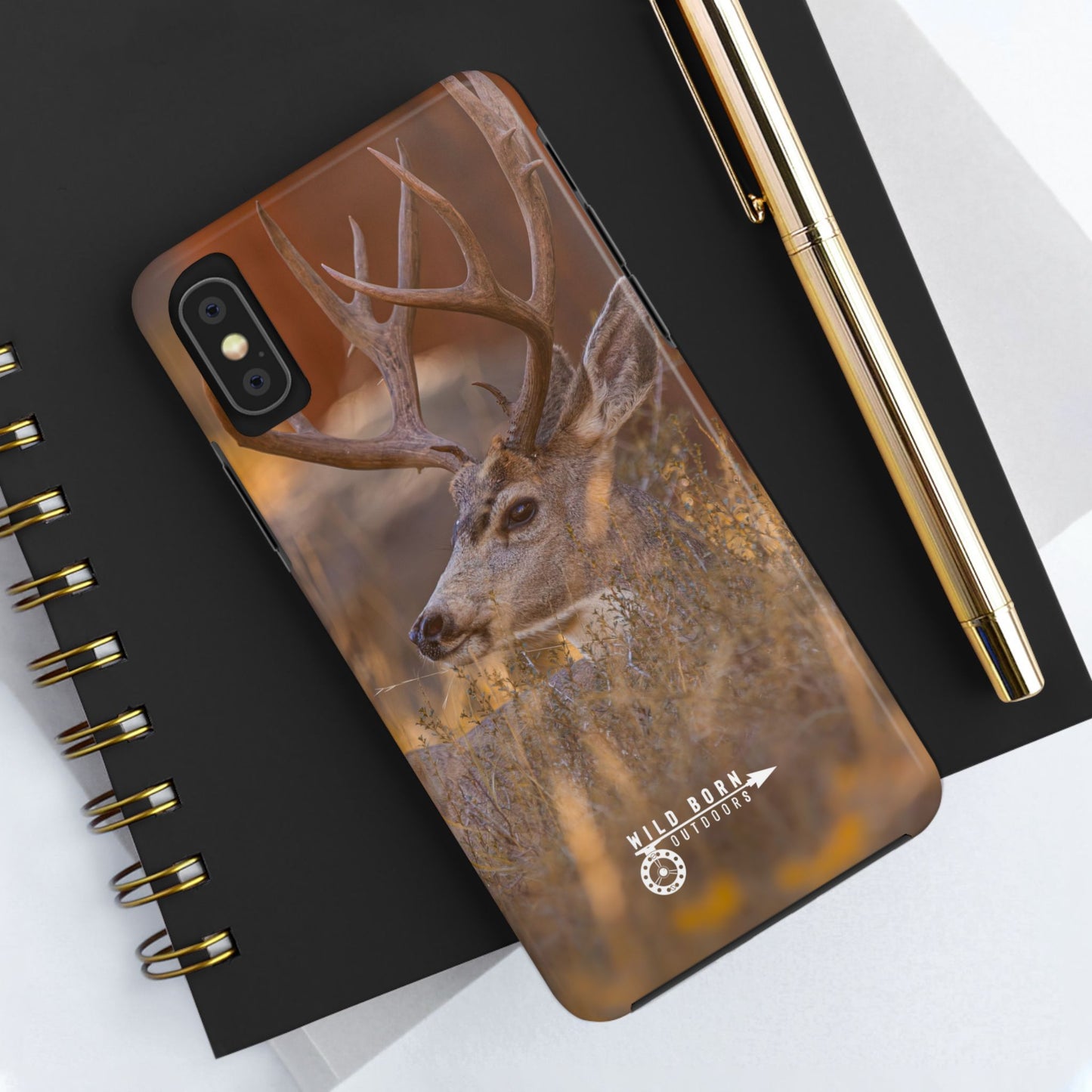 "BEDDED MULEY" PHONE CASE