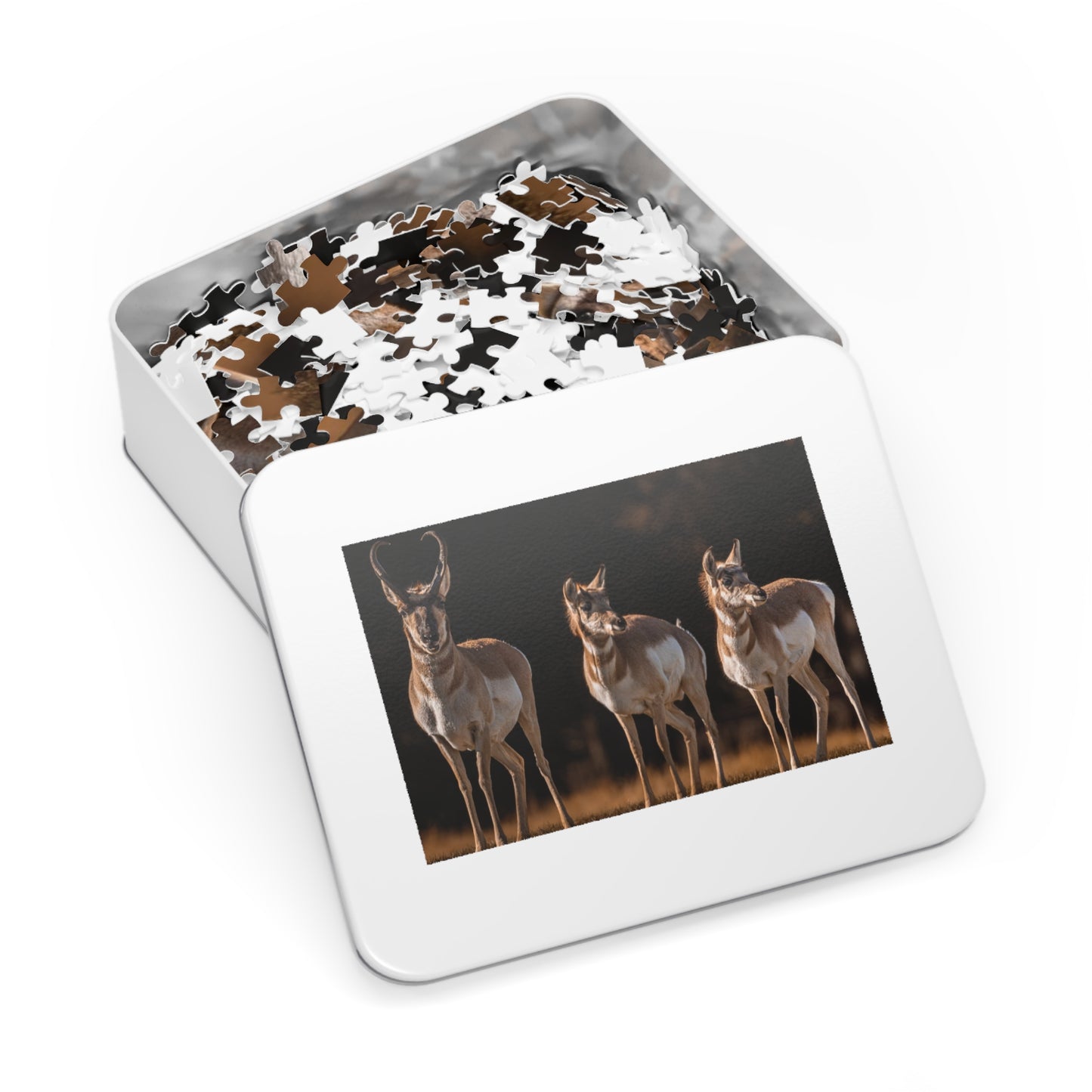 "FAMILY OF THREE" PRONGHORN - PUZZLE