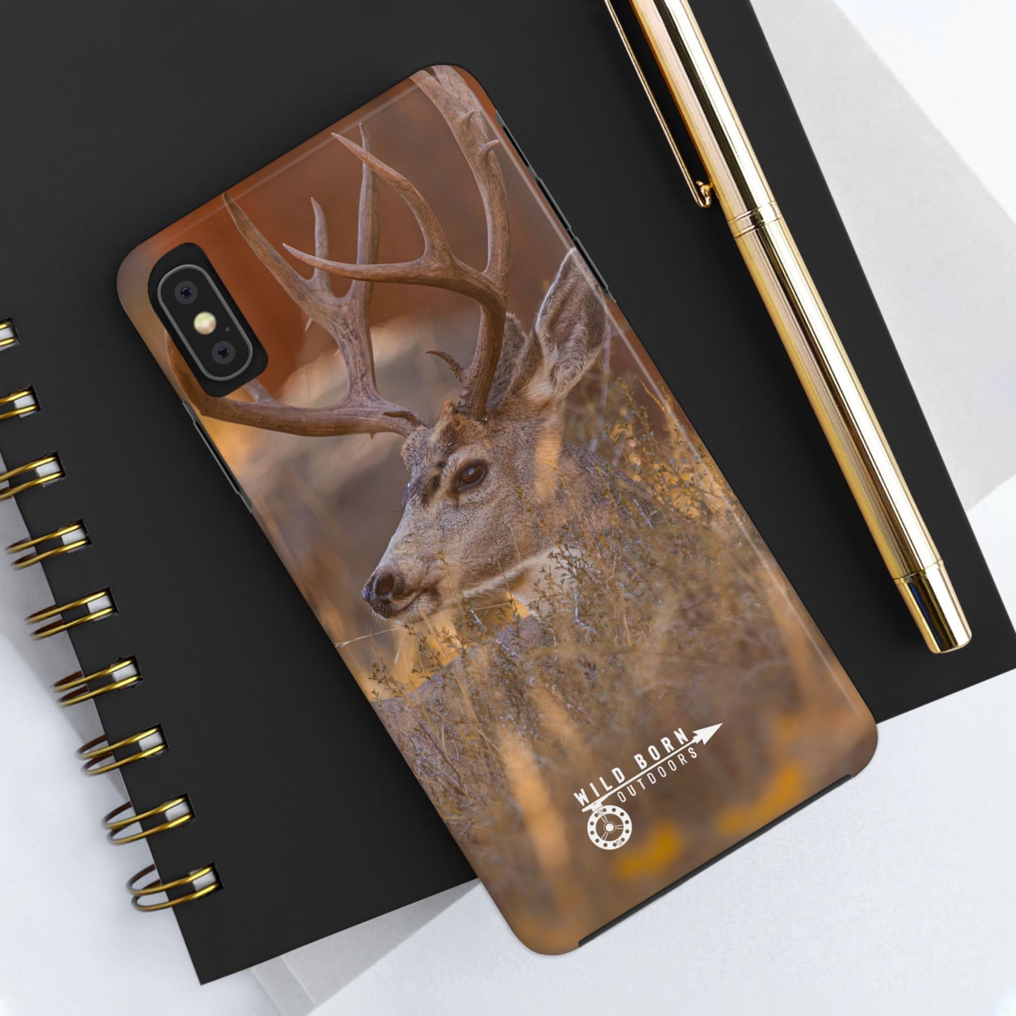 "BEDDED MULEY" PHONE CASE