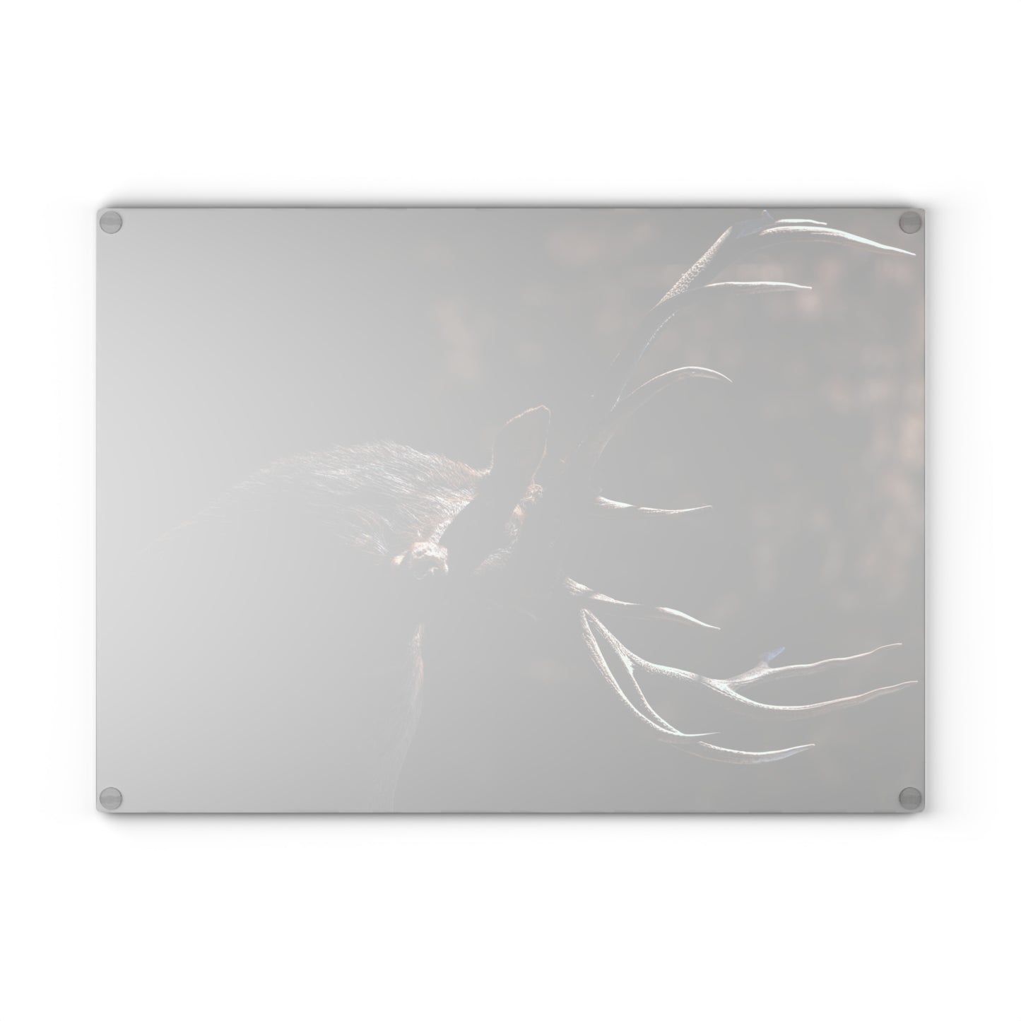 Dark Timber Glass Cutting Board