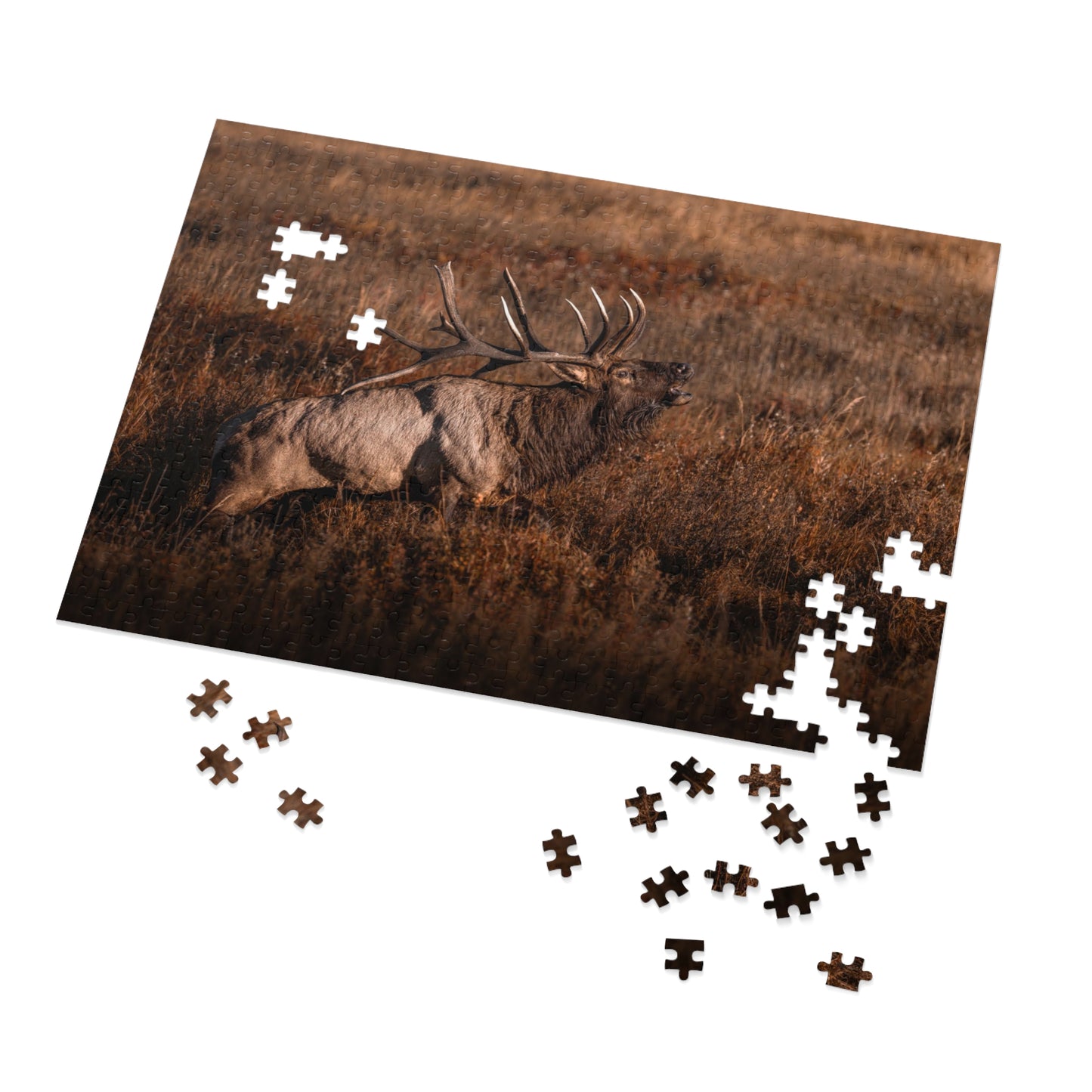 "BUGLE" BULL ELK - PUZZLE