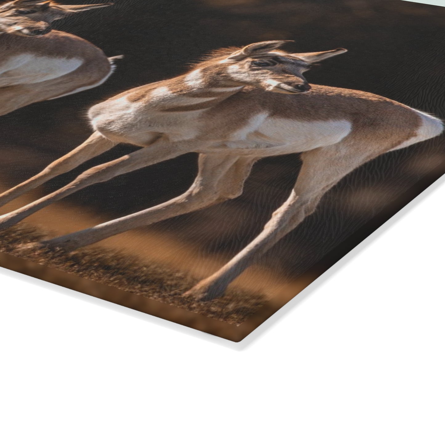 "FAMILY OF THREE" PRONGHORN - CUTTING BOARD