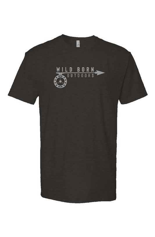 WILD BORN OUTDOORS TEE - BLACK