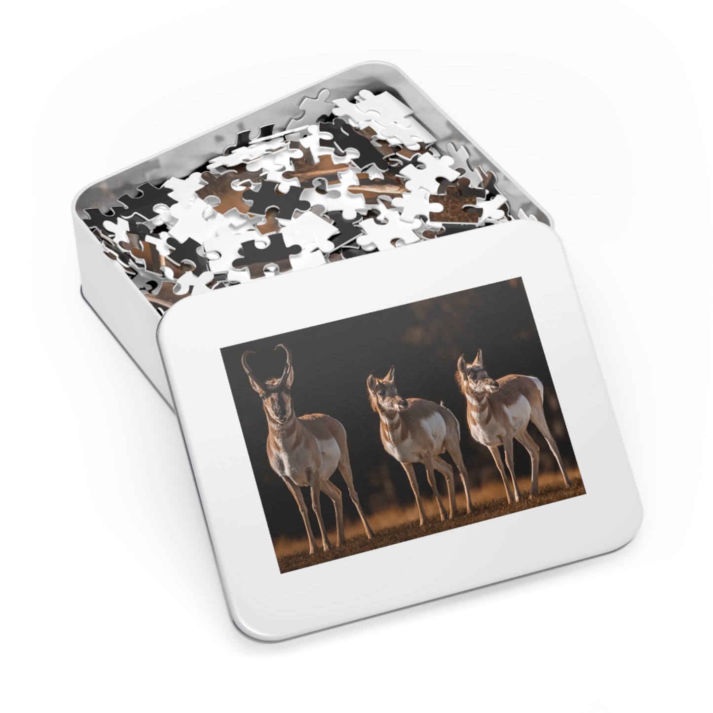 "FAMILY OF THREE" PRONGHORN - PUZZLE