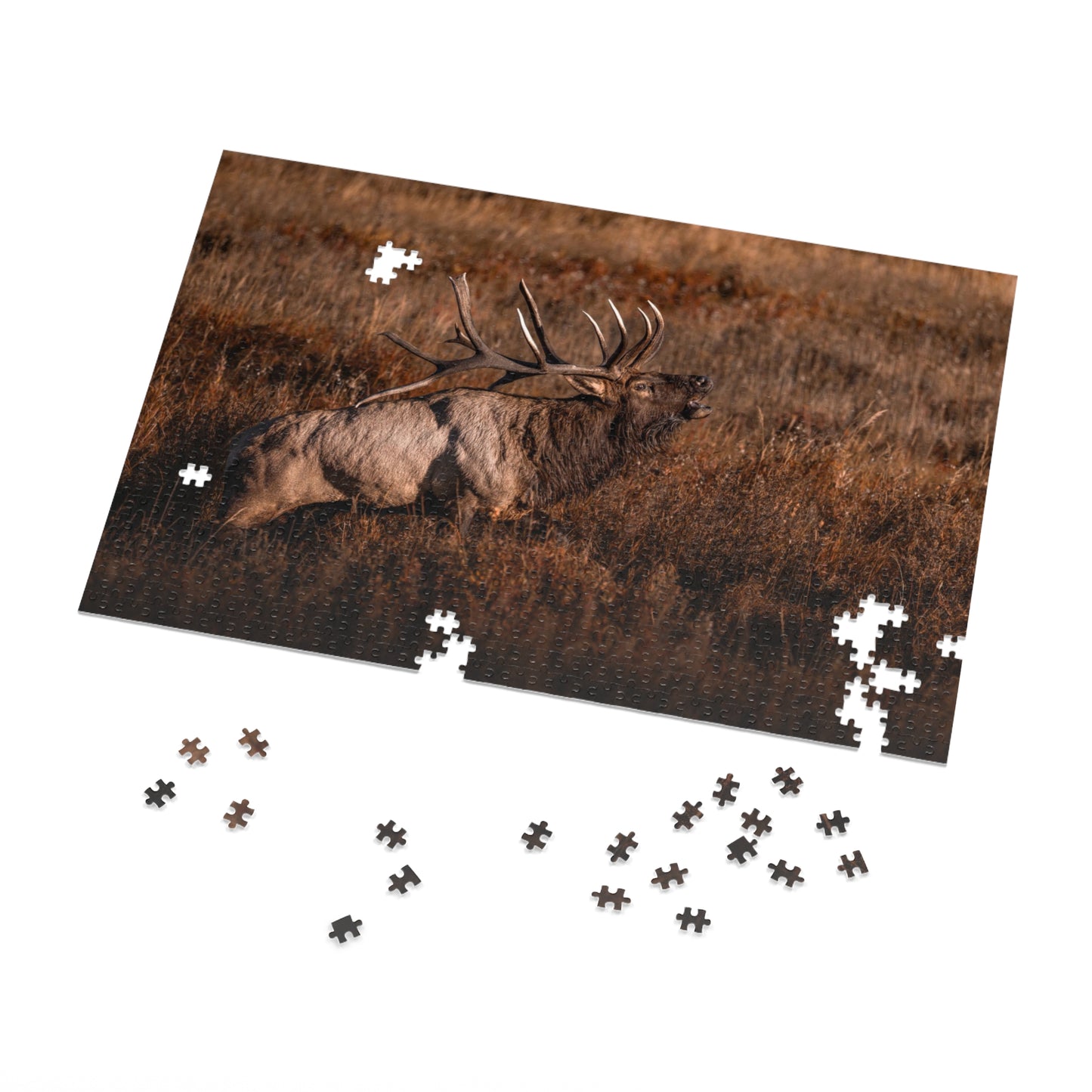 "BUGLE" BULL ELK - PUZZLE