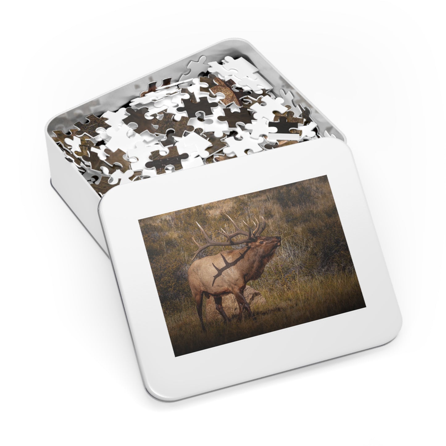 "TATTED" BULL ELK - PUZZLE