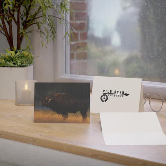 "NATIVE" BISON - GREETING CARDS