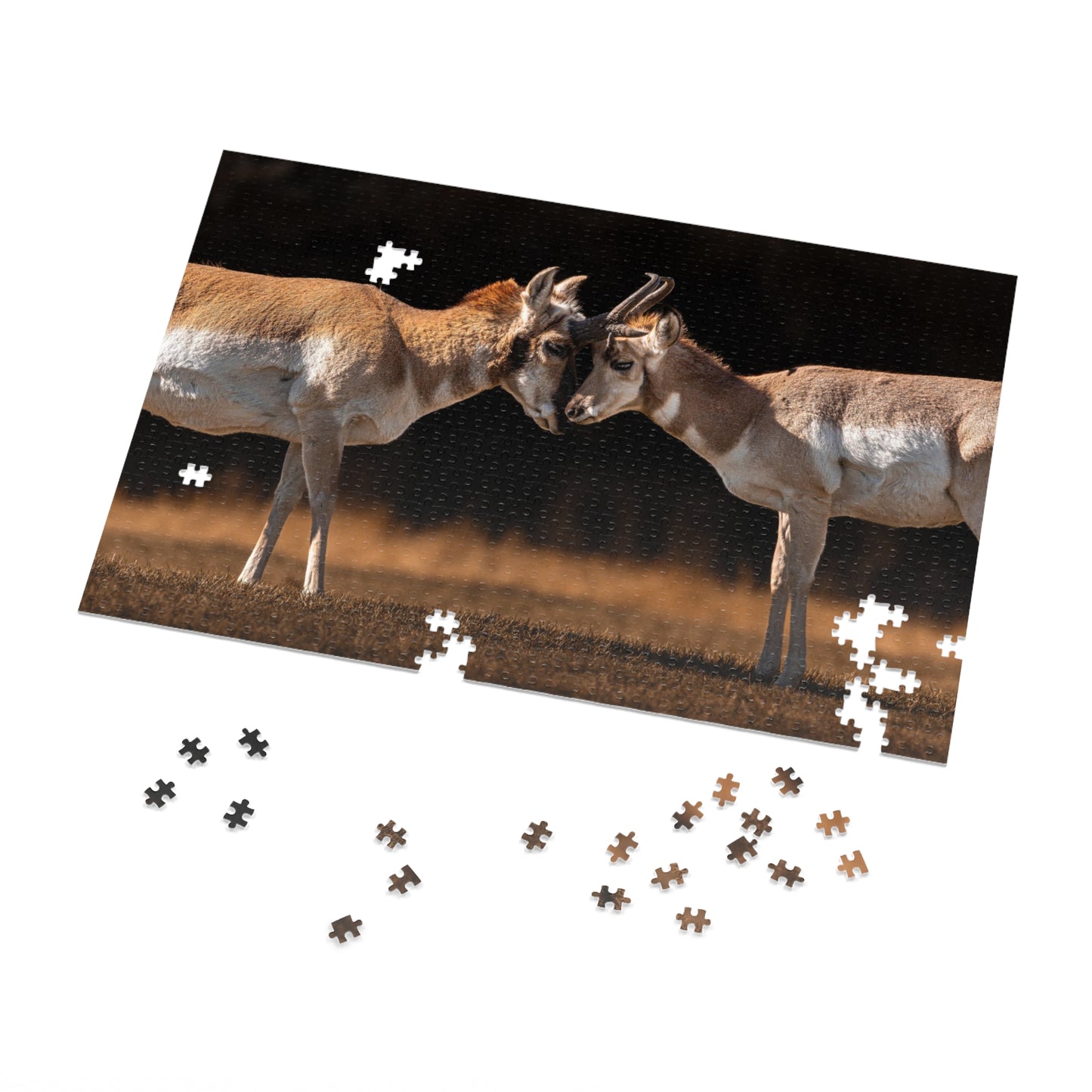 "LOVE OF A PRONGHORN" PRONGHORN - PUZZLE