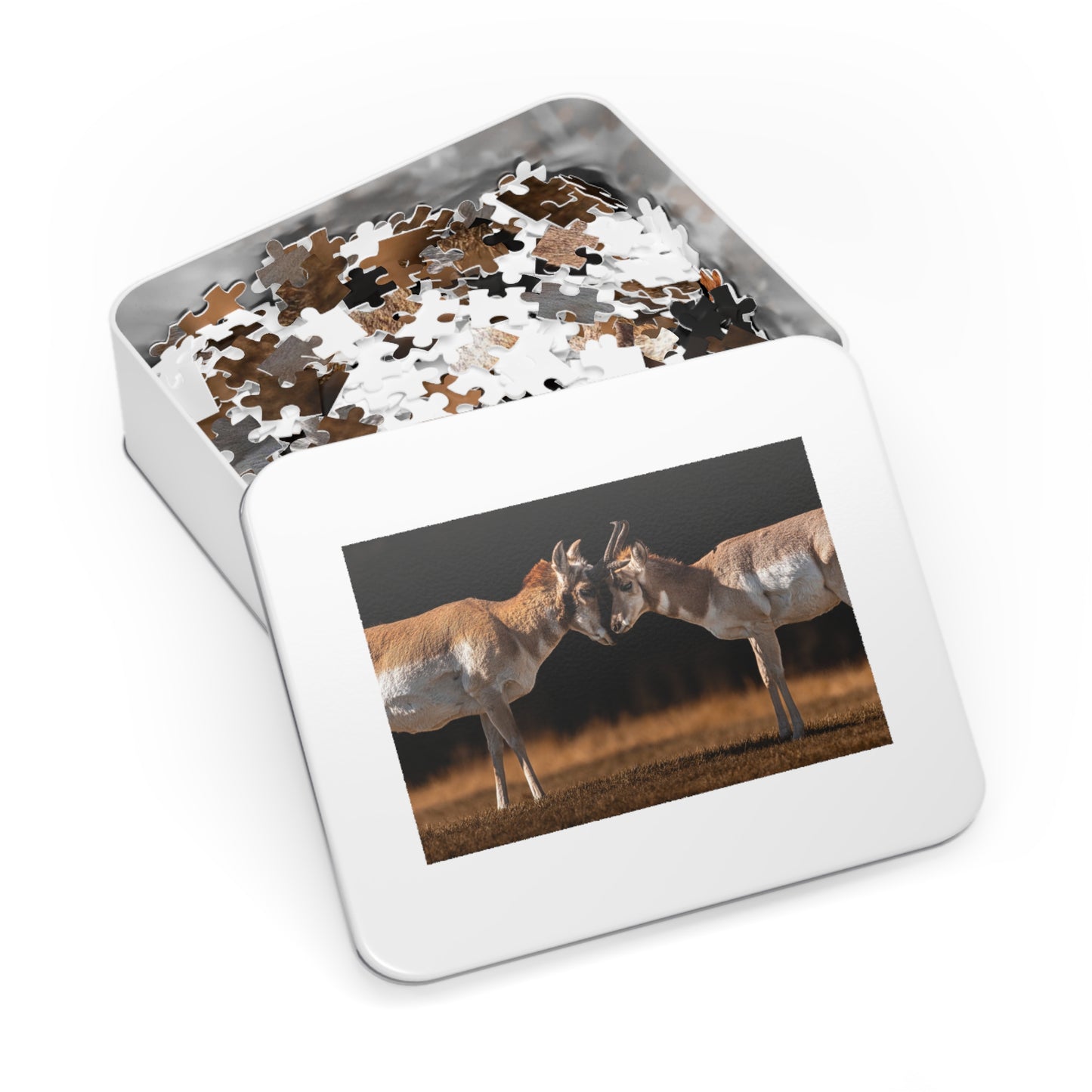 "LOVE OF A PRONGHORN" PRONGHORN - PUZZLE