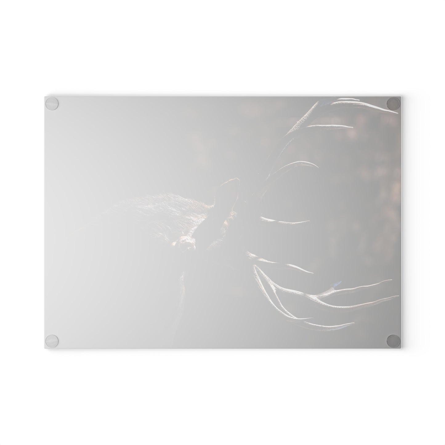 Dark Timber Glass Cutting Board