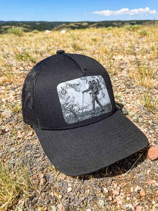 MOOSE SHED PACKOUT HAT - BLACK