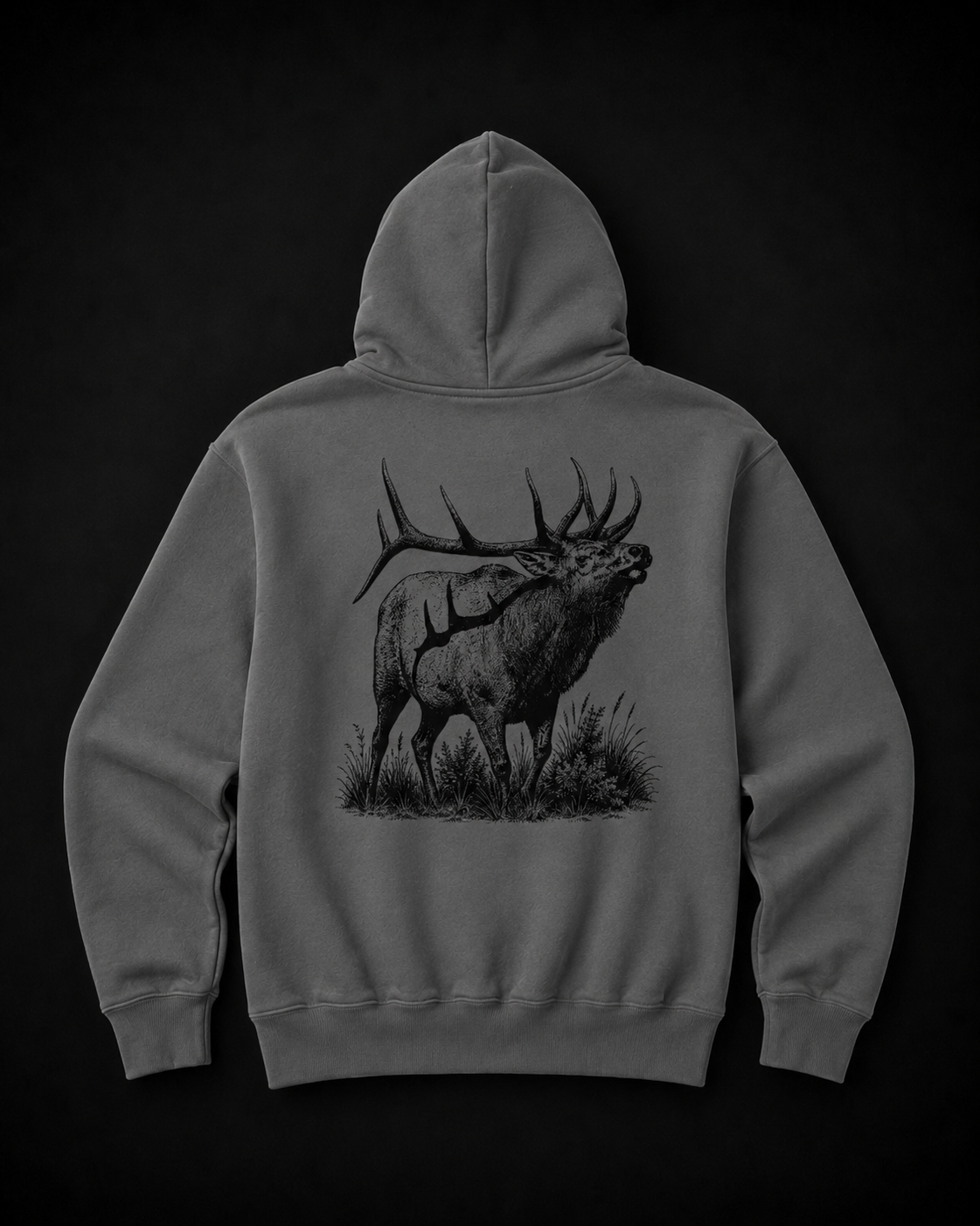 TATTED ELK HOODIE